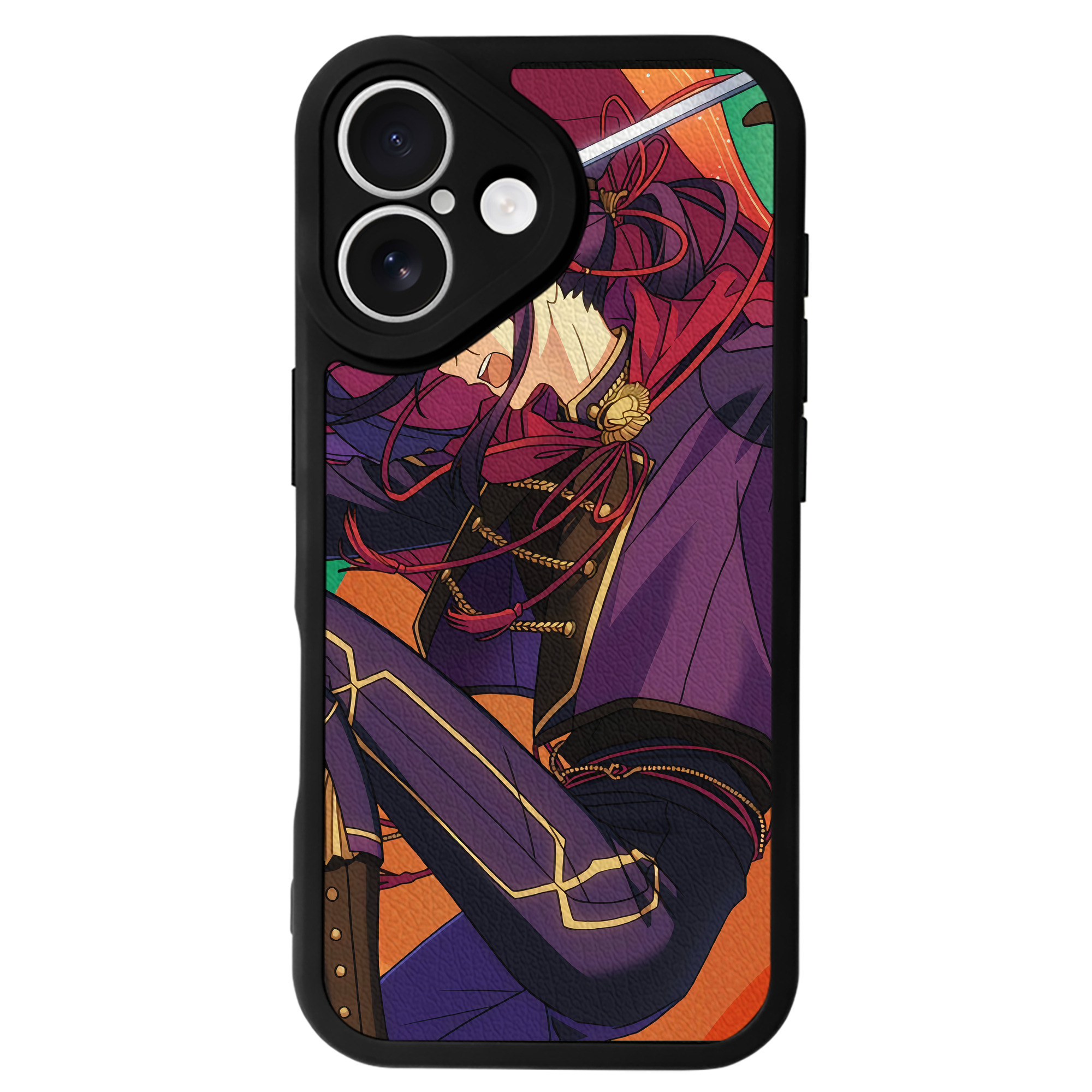 （画像用） あんさんぶるスターズ! Ensemble Stars 【iPhone 16シリーズ対応】シリコンスマホケース（レザー調） 材質：シリコン